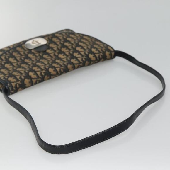 DIOR Trotter Canvas Shoulder Bag Navy - Picture 7 of 16